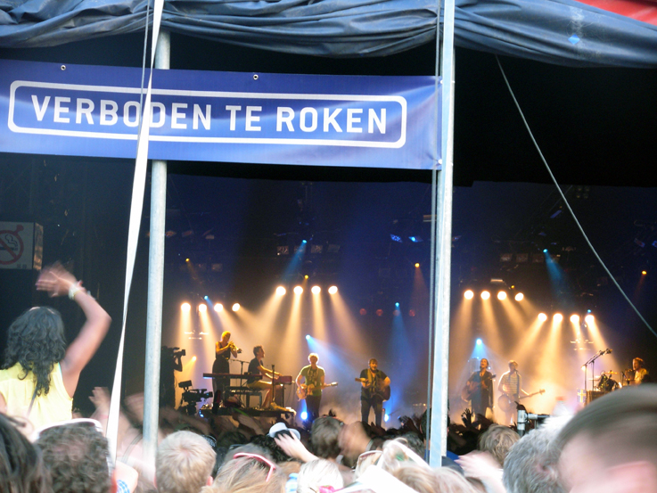 Of Monsters and Men op Lowlands 2012